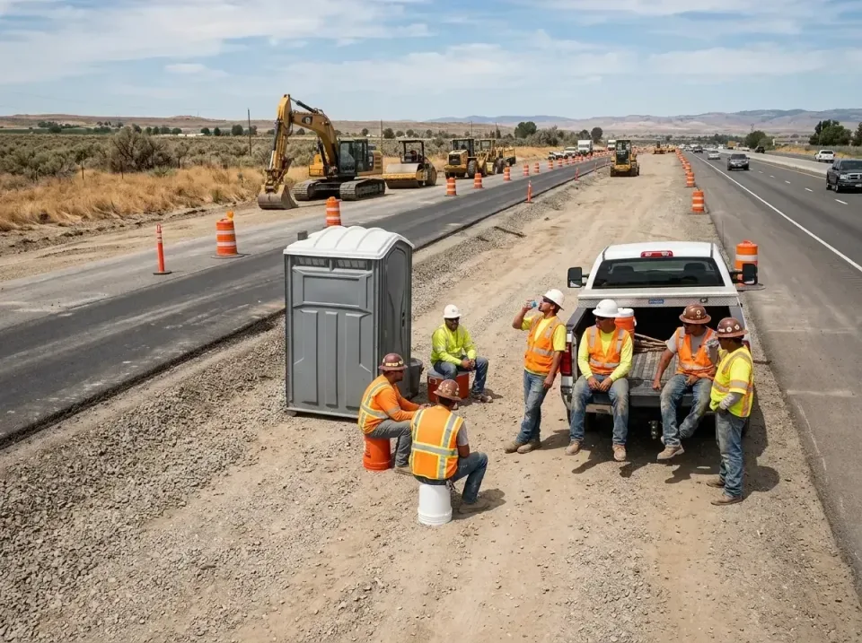 highway-road-construction-crew-007 — frequently asked questions, Porta Potty and Restroom Rentals in Westmoreland, TN